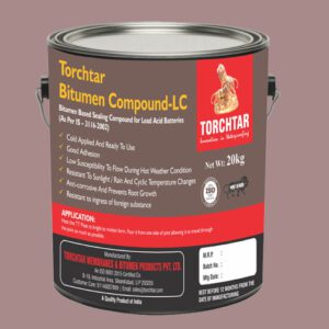 Sealing Compound for Lead Acid Battery