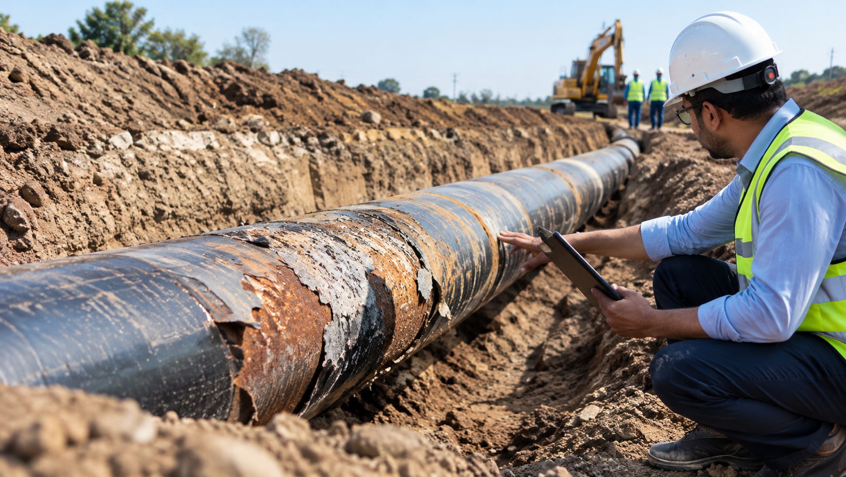 The buried problem — pipeline coating failure underground