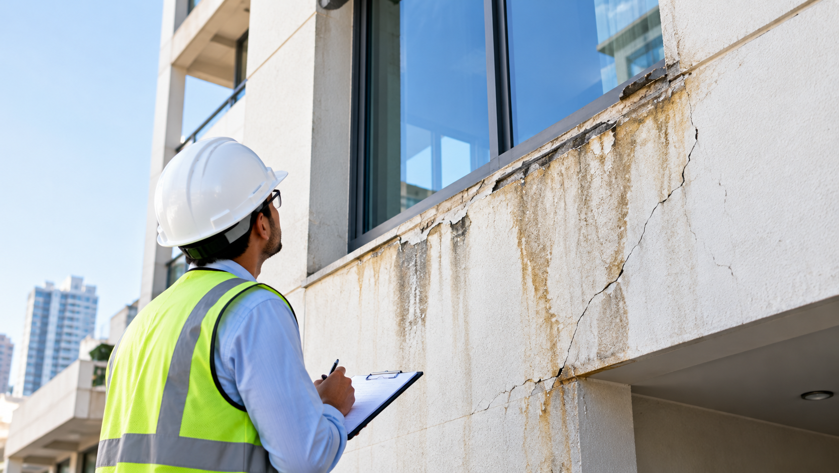 What happens when a joint sealant fails on a building